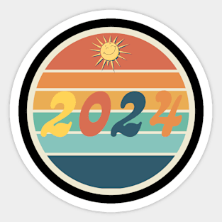 2024 Retro Sticker